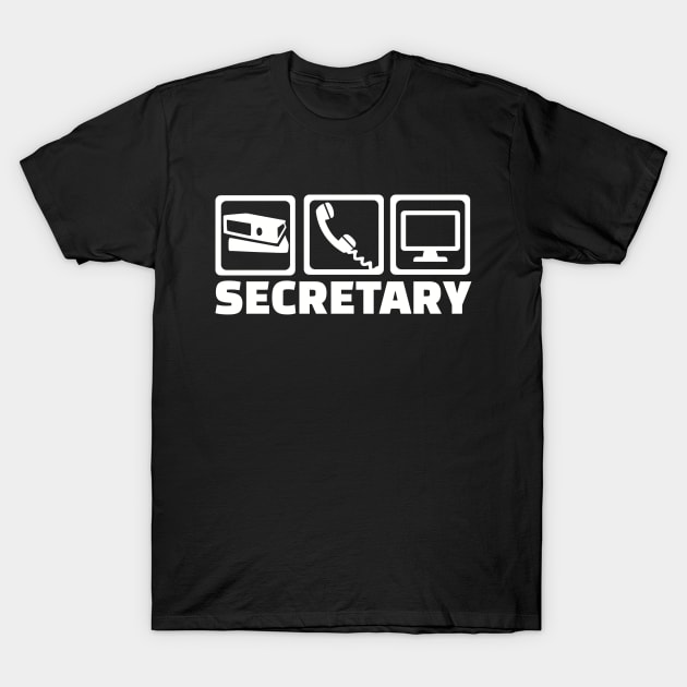 Secretary T-Shirt by Designzz